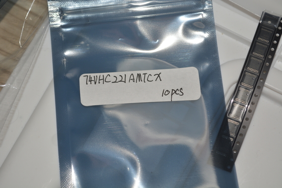 74VHC221AMTCX 2~5.5V 動作する双重モノスタブルマルチビブラータ 5.5V 耐容性入力 25mA 出力ドライブ <10ns パルス幅リセット機能 低電力消費とTSSOP-16 パッケージ