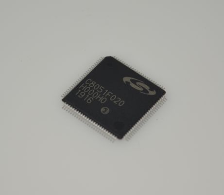 C8051F020-GQR 高速25 MIPS 8052コア 64KBインシステムフラッシュ 4.5KB RAM 12ビットADC デュアル12ビットDAC 64ピンLQFP 産業用温度範囲 広範な周辺機器セット