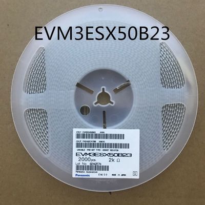 EVM-3ESX50B23 Audio Potentiometer 50kΩ Dual-Gang 20% Tolerance Linear Taper 50V Rating PCB Mount Compact Design Smooth Rotation Tape & Reel Packaging for Efficient Assembly