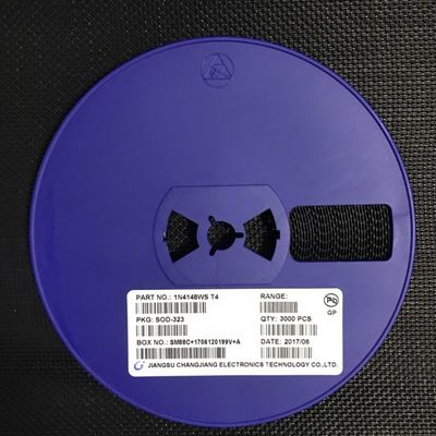 1N4148WS 高速スイッチングダイオード、100V定格、150mA電流、超低2pF容量、4ns回復、SOD-323小型パッケージ、AEC-Q101準拠、車載および汎用アプリケーション向け