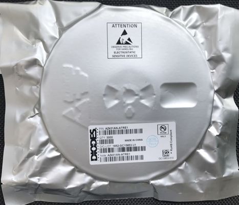 AZ431AN-ATRE1 2.5-36V シャントレギュレータ、±0.5% 精度、100mA シンク、低インピーダンス、SOT-23-3、-40°C ～ +105°C、AEC-Q100、テープ＆リール