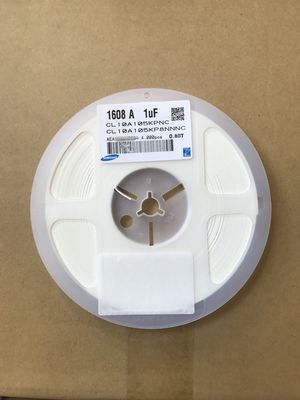 CL10A105KP8NNNC 1μF 10V X7R 0603 MLCC ±10% Tolerance High Capacitance General Purpose Nickel Barrier Flexible Termination RoHS Compliant Tape & Reel Packaging