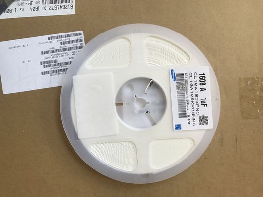 CL10A105KP8NNNC 1μF 10V X7R 0603 MLCC ±10% Tolerance High Capacitance General Purpose Nickel Barrier Flexible Termination RoHS Compliant Tape & Reel Packaging