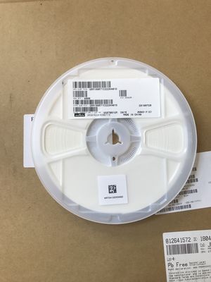 GRM188R71C222KA01D 2.2nF MLCC 16V定格 X7R誘電体 0603ケース 10%許容差 高周波安定性能 フィルタリングおよび共振回路に最適