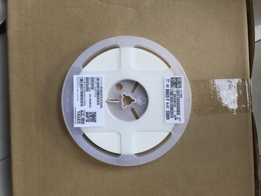 RC0603FR-07330RL 330mΩ 電流感抵抗器 0603ケース 1% 容量 100ppm/°C TCR 0.1W 評価 薄膜技術 ハロゲンフリー 電力管理とバッテリーモニタリングのための RoHS 適合