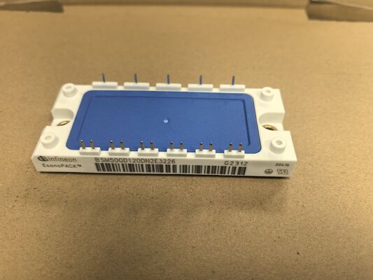 BSM50GD120DN2E3226 1200V/50A IGBTモジュール デュアル構成 低VCE(sat) 高速スイッチング 低損失 内蔵NTC 絶縁ベースプレート モータードライブ & ソーラーインバーター用工業グレード