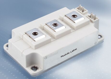 FF100R12KS4 1200V/100A 3-in-1 IGBTモジュール ブレーキチョッパー内蔵 低VCE(sat) 高速スイッチング 低損失 NTC内蔵 絶縁ベースプレート 産業用ドライブおよび太陽光インバータ向け