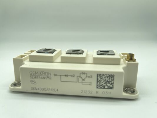 SKM400GAR12E4 1200V 400A IGBT モジュール 低VCE (sat) 高短回路強度 低スイッチ損失 高隔離 産業用 ソーラーインバーターおよび高電力UPS用