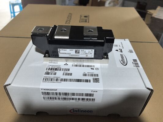 TT430N22KOFXPSA1 2200V 430Aハイパックモジュール低VCE (sat) 高短回路強度 低スイッチング損失 低インダクタンス プレスフィット技術 高電力コンバーターと鉄道牽引