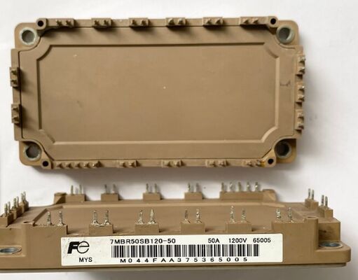 7MBR50SB120-50 1200V 50A PIM モジュール 統合直直器 ブレーキとインバーター 低損失 高隔離 内蔵 NTC コンパクト パッケージ コンパクトモータードライブ