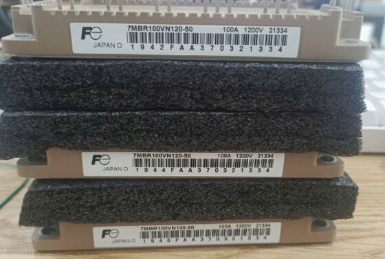 7MBR100VN120-50 1200V 100A PIM モジュール 統合式直定器とインバーター 低損失 高隔離 組み込み NTC コンパクト パッケージ 産業用モータードライブとUPS