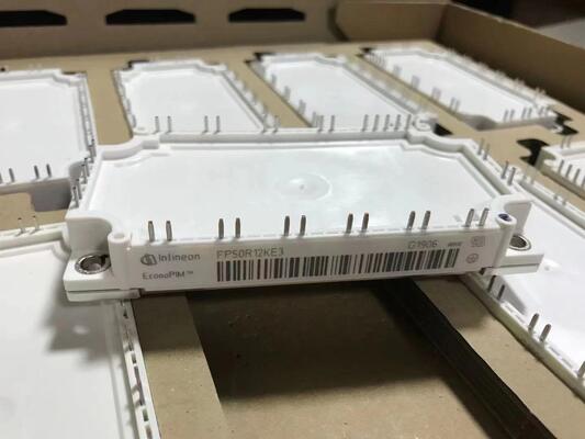FP50R12KE3 1200V 50A PIM IGBT モジュール TRENCHSTOPTM IGBT3 低 VCE (sat) 低 切り替え損失 統合直す器とブレーキ 銅ベースプレート NTC モータードライブ用