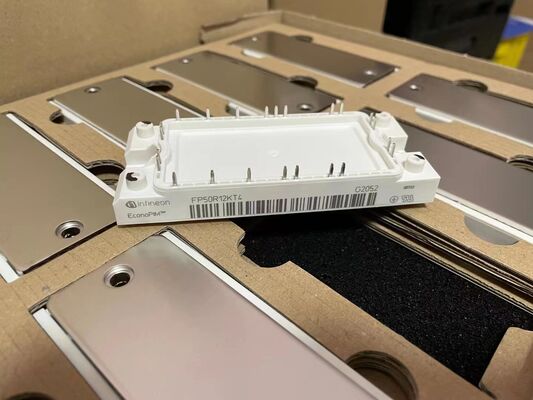 FP50R12KT4 1200V 50A PIM IGBTモジュール TRENCHSTOP™ IGBT4 低スイッチング損失 統合整流器およびブレーキ コッパーベースプレート NTC 高スイッチング周波数 モーター駆動およびHVAC用