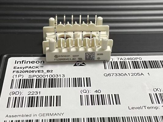 FS20R06VE3_B2 600V 20A IGBT モジュール トレンチストップ 低 VCEsat 急速切換 統合 NTC プレスFIT コンタクト 高電力密度 ECONOIM-3 ドライブ