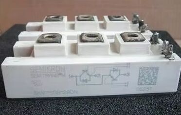 SKM75GB128DN 1200V、75A デュアルIGBTモジュール 低VCE(sat) 1.9V 高速スイッチング 内蔵ダイオード 10μs SC能力 SEMITOP2パッケージ プレスフィットピン ドライブおよびインバータ用UL認証