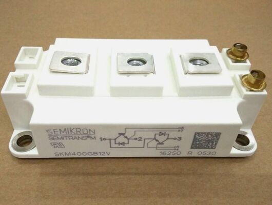 SKM400GB12T4 1200V 400A ダブル IGBT モジュール TRENCHSTOPTM IGBT4 低VCE (sat) 1.75V 10μs SC 能力 CALダイオード 低切り替え損失 SEMITRANS3 UL 高功率ドライブに認定