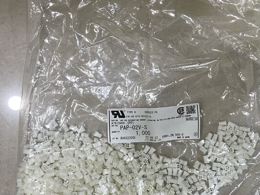 PAP-02V-S 2ポジション 2.0mmピッチ コネクタハウジング PAシリーズ レセプタクル クリンプ接続 ポジティブロック コンパクト 3A 定格 100V AC ワイヤートゥボードおよび高密度アプリケーション用