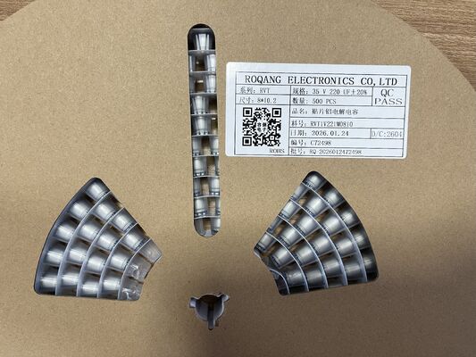 MA35V680M10X13 680μF 35Vアルム電池キャップ 10x13mm 105°C低インピーダンスの長寿命 電力および産業用高波動
