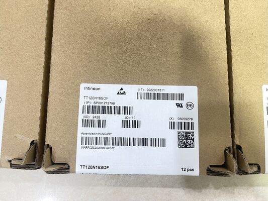 TT120N16SOFHPSA1 SCRモジュール 1600V Vdrm 120A Itav 圧力接触 高電圧低損失 電力制御のための工業グレード