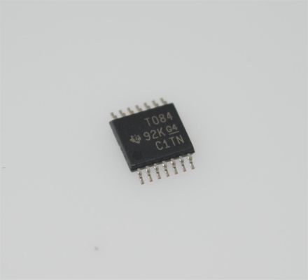 TL084CPWR Quad Low-Noise JFET Op Amp 4MHz帯域幅 13V/μs スローレート ±18V 供給 3pA 入力バイアス TSSOP-14 -40°C から +105°C
