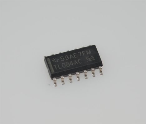 TL084ACDR クワッド精密 JFET オペアンプ 4MHz BW 13V/µs スルーレート ±18V 電源 3pA 入力バイアス SOIC-14 -40°C ～ +125°C