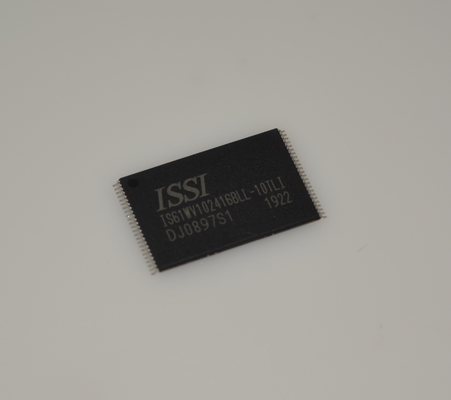 IS61WV102416BLL-10TLI 1Mx16 高速10ns SRAM 3.3V 低電力産業温度 (-40°C~+85°C) 48ボールのBGAパッケージ アシンクロン操作 高信頼性データ保存