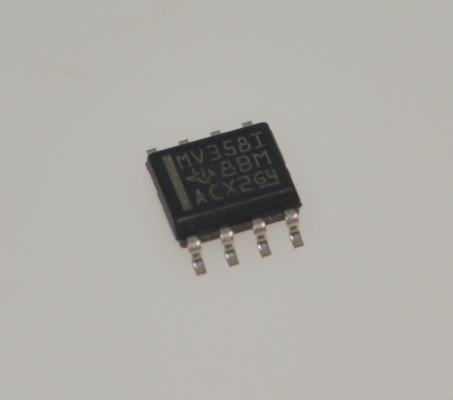 LMV358IDR 低電圧デュアルオペアンプ、レール・トゥ・レール出力、1MHz帯域幅、1mVオフセット、2.7～5.5V動作、マイクロパワー（0.1mA）、CMOS入力、SOIC-8パッケージ、-40℃～+125℃